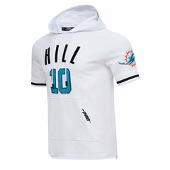 Tyreek Hill Miami Dolphins Pro Standard Player Name & Number Hoodie T-Shirt White