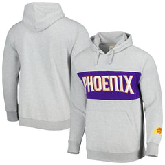 Phoenix Suns Wordmark French Terry Pullover Hoodie Heather Gray