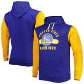 Golden State Warriors Big & Tall Bold Attack Pullover Hoodie Royal/Gold