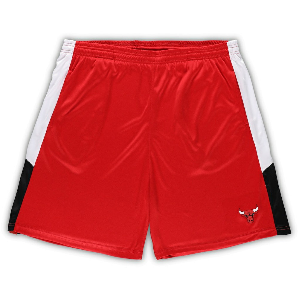 Chicago Bulls Big & Tall Champion Rush Practice Shorts Red