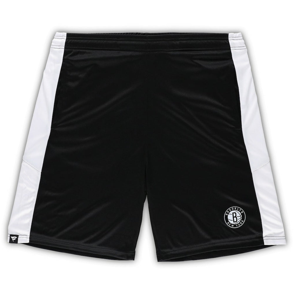 Brooklyn Nets Big & Tall Champion Rush Practice Shorts Black