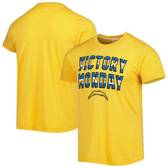 Los Angeles Chargers Homage Victory Monday Tri-Blend T-Shirt Gold