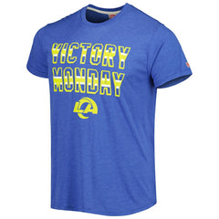 Los Angeles Rams Homage Victory Monday Tri-Blend T-Shirt Royal