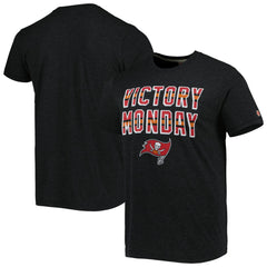 Tampa Bay Buccaneers Homage Victory Monday Tri-Blend T-Shirt Black
