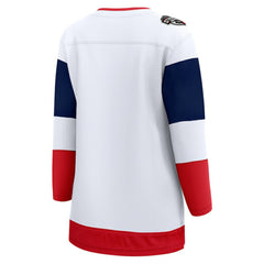 NHL Washington Capitals Fanatics Women's 2023 NHL Stadium Series Breakaway Blank Jersey - White
