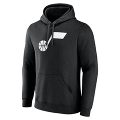 Utah Jazz Alternate Logo Pullover Hoodie Black