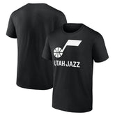 Utah Jazz Wordmark T-Shirt Black