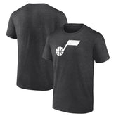 Utah Jazz Alternate Logo T-Shirt Charcoal