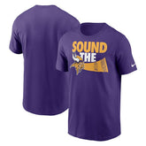 Minnesota Vikings Local Essential T-Shirt Purple