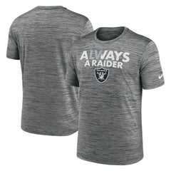 Las Vegas Raiders Local Velocity T-Shirt Anthracite