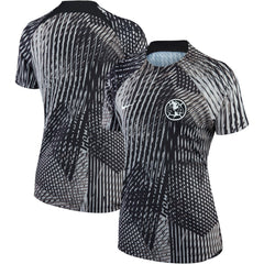 Club America Women's 2022/23 Pre-Match Raglan Performance Top Black