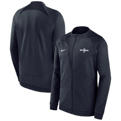 England National Team Academy Pro Anthem Raglan Performance Full-Zip Jacket Blue