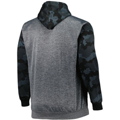 Tampa Bay Buccaneers Big & Tall Camo Pullover Hoodie Heather Charcoal