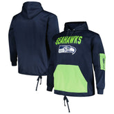 Seattle Seahawks Big & Tall Pullover Hoodie College Navy
