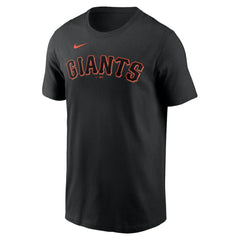 Alyssa Nakken San Francisco Giants Nike Name & Number T-Shirt - Black T-shirts
