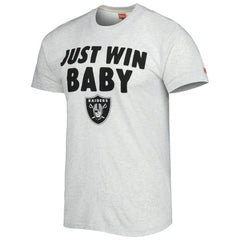 Las Vegas Raiders Homage Hyper Local Tri-Blend T-Shirt Ash
