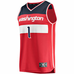 Johnny Davis Washington Wizards Youth Fast Break Replica Jersey Icon Edition Red