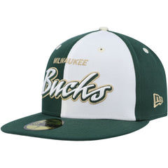 Script Pinwheel 59FIFTY Fitted Hat Hunter Green/White
