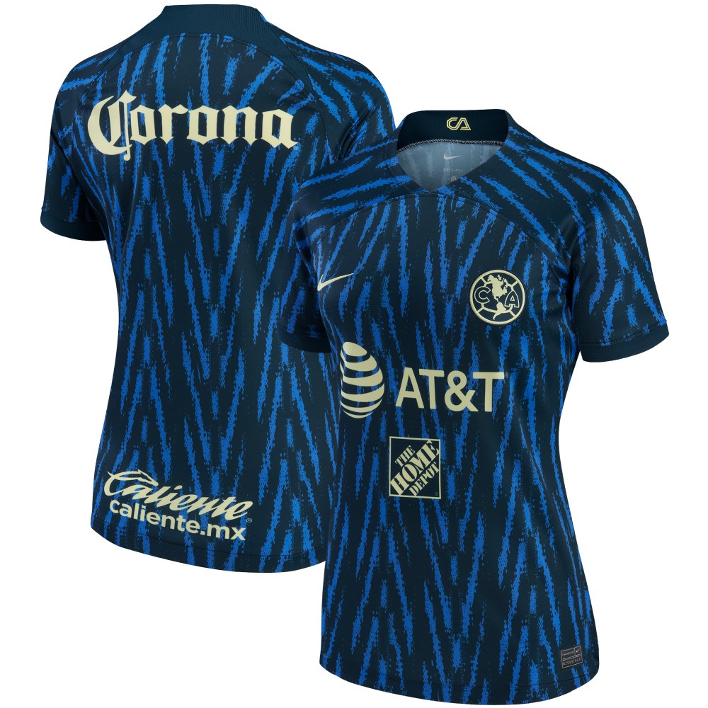 Club America Women's 2022/23 Away Replica Jersey Blue