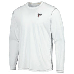 Atlanta Falcons Laces Out Billboard Long Sleeve T-Shirt White