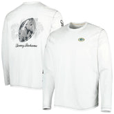 Green Bay Packers Laces Out Billboard Long Sleeve T-Shirt White