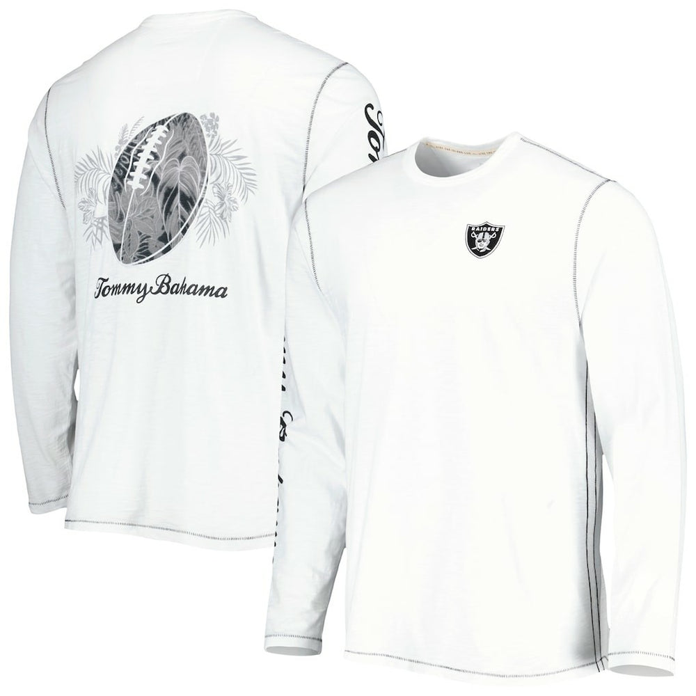 Las Vegas Raiders Laces Out Billboard Long Sleeve T-Shirt White