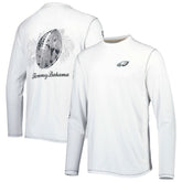 Philadelphia Eagles Laces Out Billboard Long Sleeve T-Shirt White