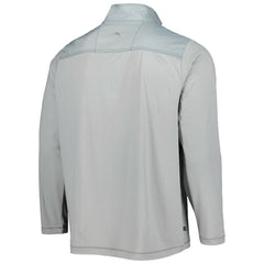 Pittsburgh Steelers On Deck IslandZone Half-Zip Jacket Gray