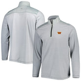 Washington Commanders On Deck IslandZone Half-Zip Jacket Gray