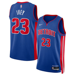 NBA Jaden Ivey Detroit Pistons Unisex 2022 NBA Draft First Round Pick Swingman Jersey sale - Icon Editi- Blue