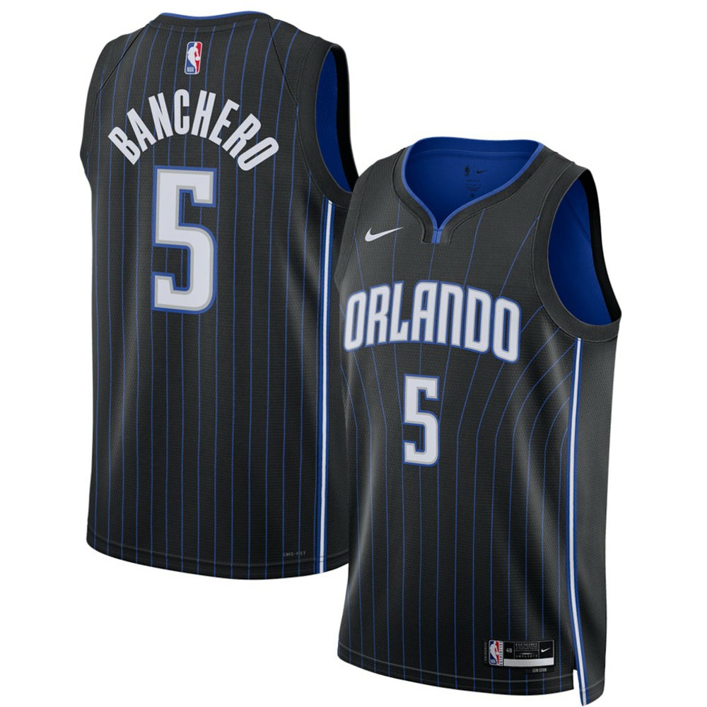 NBA Paolo Banchero Orlando Magic Unisex 2022 NBA Draft First Round Pick Swingman Jersey - Icon Edition - Black