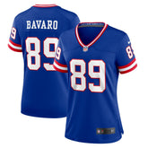NFL Mark Bavaro New York Giants Women's Classic Retired Player Game Jersey - Royal