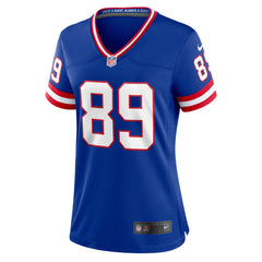 NFL Mark Bavaro New York Giants Women's Classic Retired Player Game Jersey - Royal