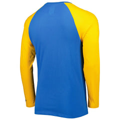 Los Angeles Chargers New Era Current Raglan Long Sleeve T-Shirt Powder Blue