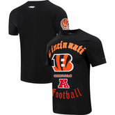 Cincinnati Bengals Pro Standard Old English T-Shirt Black