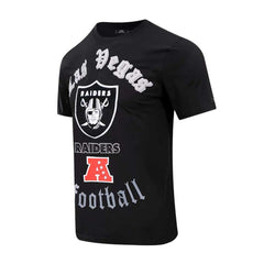 Las Vegas Raiders Pro Standard Old English T-Shirt Black