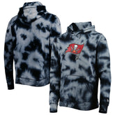 Tampa Bay Buccaneers New Era Team Tie-Dye Pullover Hoodie Black