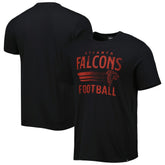 Atlanta Falcons '47 Wordmark Rider Franklin T-Shirt Black