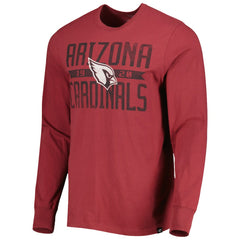Arizona Cardinals '47 Brand Wide Out Franklin Long Sleeve T-Shirt Cardinal
