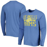 Los Angeles Rams '47 Brand Wide Out Franklin Long Sleeve T-Shirt Royal