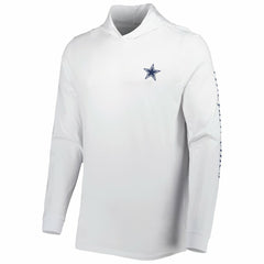 Dallas Cowboys Vineyard Vines Local Long Sleeve Hoodie T-Shirt White