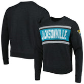 Jacksonville Jaguars '47 Bypass Tribeca Pullover Sweatshirt Heathered Black