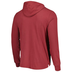 Arizona Cardinals '47 Field Franklin Hooded Long Sleeve T-Shirt Cardinal
