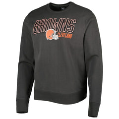 Cleveland Browns '47 Locked In Headline Pullover Sweatshirt Charcoal
