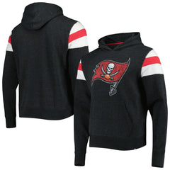 Tampa Bay Buccaneers '47 Premier Nico Pullover Hoodie Heathered Black