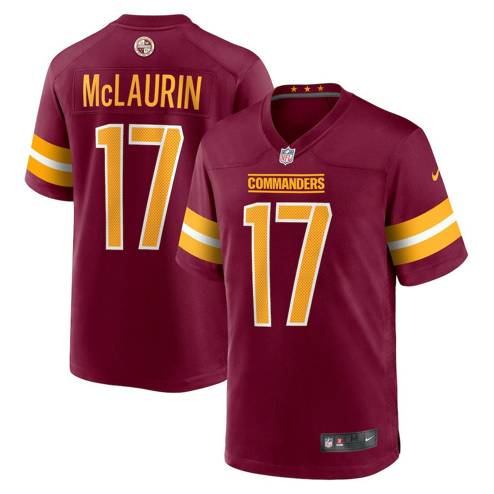 NFL Terry McLaurin Washington Commanders Player Game Jersey - Burgundy