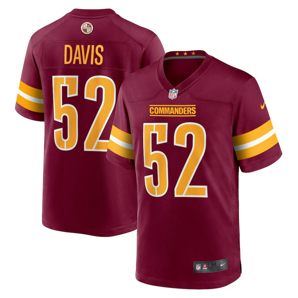 NFL Jamin Davis Washington Commanders Player Game Jersey - Burgundy