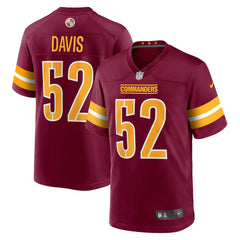 NFL Jamin Davis Washington Commanders Player Game Jersey - Burgundy