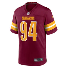 NFL Daron Payne Washington Commanders Player Game Jersey - Burgundy