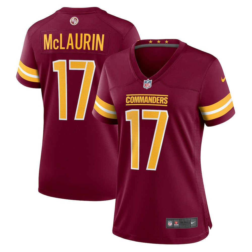 NFL Terry McLaurin Washington Commanders Women's Player Jersey - Burgundy
